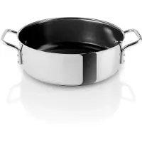 Eva Solo Sauteerpan Eva Trio Stainless Steel Recycled Slip-Let Ceramic 20 cm
