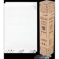 Legamaster SKETCH ECO - raster flipover papier - 2 x 50 vellen