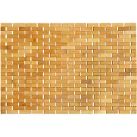 QUVIO Badmat - 50 x 70 cm - Bamboe