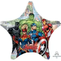 Amscan ballon Marvel Avengers Power Unite 71 cm folie rood