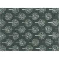 Krumble Placemat - Boom patroon - Katoen - Antraciet