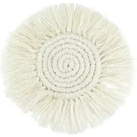 Krumble onderzetter macramé - Katoen - 18 cm