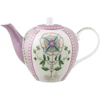 Pip studio Theepot Lily & Lotus Tiles Lilac 1,6 L