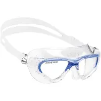 Cressi Cobra Swimming Mask Transparant,Blauw