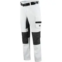 Tricorp schildersbroek twill Cordura stretch 502016 48 / Wit
