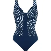 Sunmarin Badpak donkerblauw / wit