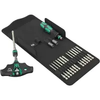 Wera Schroevendraaierset Kraftform Kompakt 400 RA SHK Set 1 19-delig met verwisselbare klingen