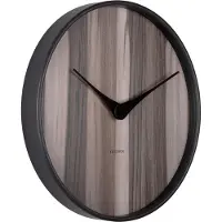 Karlsson Wandklok Wood Melange - Bruin - Ø40cm - Wandklok Modern