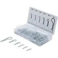 Bgs Federsplinte-Sortiment Ø 2,4 - 4,0 mm 150-tlg.