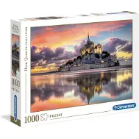 Clementoni - Puzzel - 1000 Stukjes - Le Magnifique Mont Saint-Michel - Puzzel Voor Volwassenen - High Quality Collection