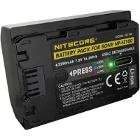 Nitecore NP-FZ100 accu USB-C Rechargeable (NP-FZ100) 2250mAh