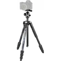 Manfrotto Element MII Aluminium Black 4 Sectie met Balhoofd