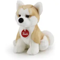 Trudi Knuffel Akita Ascanio 19 Cm Lichtbruin/wit