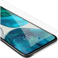 Cadorabo Screenprotector geschikt voor Motorola MOTO G52 4G / G82 5G - Pantser film Beschermende film in KRISTALHELDER Geharde (Tempered) display beschermglas in 9H hardheid met 3D Touch