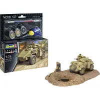 Revell Modelbouwpakket Militaire voertuigen - 63289 Humber Mk.II - Panzerwagen - Model Set Plastic - 1:76 - Modelbouw