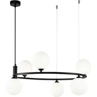 Maytoni MOD013PL-06B, 6 lampen, fitting G9, IP20, wit