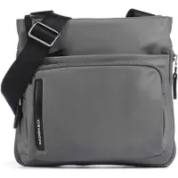 Mandarina Duck Schoudertas Hunter Crossover Smoked Pearl Grijs