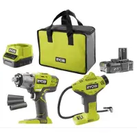 Ryobi R18IWPI-120S | ONE+ 18V Accu 2-delig Combokit (incl. 1x2.0Ah accu) 5133004462