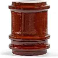 Serax Pawn Geometrical Bijzettafel Dark Red