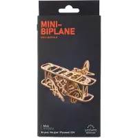 Ugears houten 3D puzzel - Mini Biplane