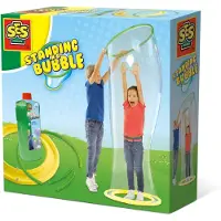 SES Creative SES - Staan in een Mega bubble - bellenblaas - met opblaasbare sta ring, bubble ring en bellenblaassop
