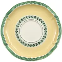 Villeroy & Boch French Garden Fleurence Coffee Saucer 17 Cm - Koffie- & theeschotels Porselein Green - 1022811250