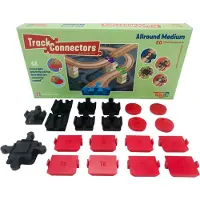 TOY2 Track Connectors Allround Medium (21024) Rood Kinderen