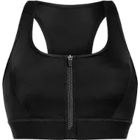 AMOENA Zipper sportprothese bh black S