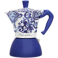 Bialetti x Dolce & Gabbana moka koffiezetter inductie Mediterraneo, 6 kopjes