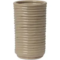Ferm Living Corduroy vaas 21 cm Cashmere
