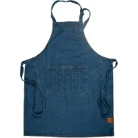 Sagaform Aron denim schort 70x90 cm Blauw
