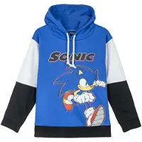 Sonic Kinderhoodie Sonic Blauw Maat 10 Jaar
