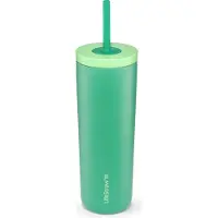 LifeStraw waterfilterfles Go Tumbler 500 ml RVS geïsoleerd 500 ml - Groen
