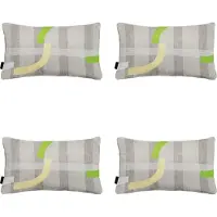 Madison sierkussen tess purple ca. set van 4