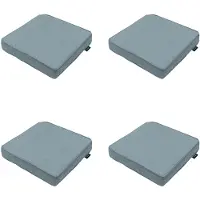 Madison zitkussen silver canvas eco+ ca. set van 4