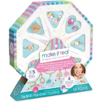 Make It Real - Sweet Spin Carnaval Lipgloss Armbanden Set - Maak 5 armbanden met lipgloss bedels