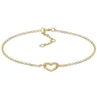 Elli - Armband - Dames Hart Symbool Liefde Filigraan in 925 Sterling Zilver - Dames
