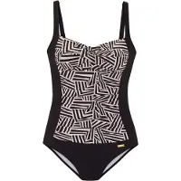 LASCANA Badpak lichtbeige / zwart