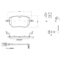 Brembo P 85 192 Remblokken