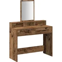 vidaXL Kaptafel Oudhout 100 x 41 x 140 cm Bewerkt hout