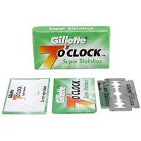 Gillette - 7 O'clock Super - Stainless Double Edge Blades (5 st) -Scheermesjes - Double edge blades