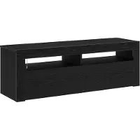 vidaXL TV-kast, 120 x 35 x 40 cm, zwart, eikenlook, houtvezel