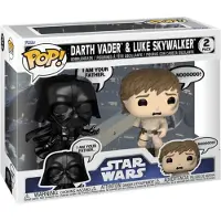 Funko POP! Star Wars-bubble Vader & Luke Figure Zwart Kinderen