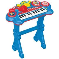 Ryhmä Hau Piano électronique La Pat' Patrouille avec siège, microphone et câble Aux-In - 24 touches lumineuses