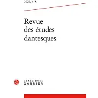 Classiques Garnier ETUDES DANTESQUES,2024-08