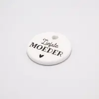 Miko Geluksteentje Moeder, keramiek, cadeau idee verjaardag, Moederdag, Valentijnsdag, geluksteentje
