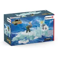 Schleich ELDRADOR CREATURES - Speelfigurenset - Aanval op de IJsrotsen - Kinderspeelgoed voor Jongens en Meisjes - 7 tot 12 jaar - 6 Onderdelen - 42497
