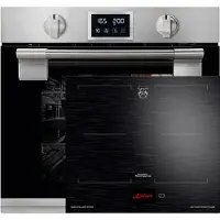 Gurari - inbouwoven - oven - kookplaat -pyrolytische oven - EH 6337 -met enkele telescopische loper - oven - 79L - 60 cm -KCT 6140 FI - inductiekookplaat