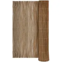 vidaXL Wilgenhek 140 x 500 cm Wilg Naturel