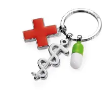 Troika Get Well Keychain Rood Kinderen